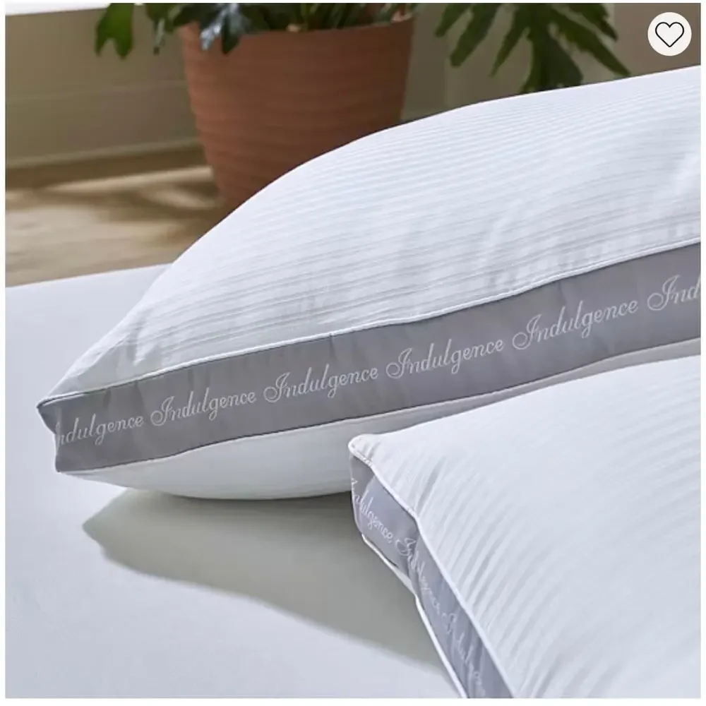 Indulgence Down Alternative Side Sleeper Pillow White Standard/Queen